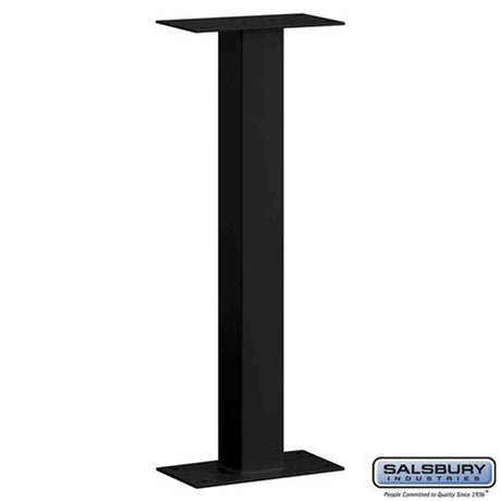 Salsbury Industries 4865BLK black mailbox post