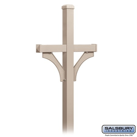 Salsbury Industries 4872BRZ mailbox post, additional view