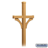 Salsbury Industries 4872GRN mailbox post, additional view