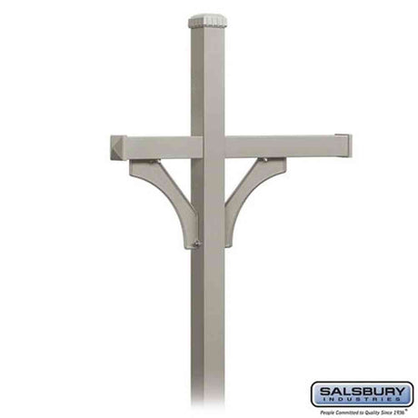 Salsbury Industries 4873NIC nickel mailbox post