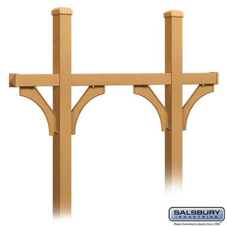 Salsbury Industries 4875BRS brass mailbox post