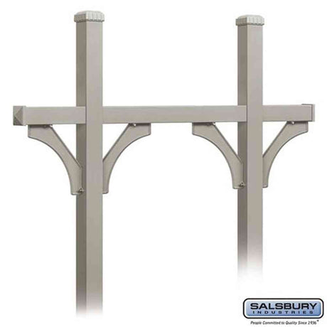 Salsbury Industries 4875NIC nickel mailbox post