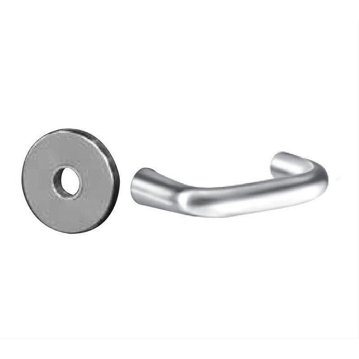Sargent TR8205LNJ26D Mortise Entry Trim Only with J Lever and LN Rose Satin Chrome