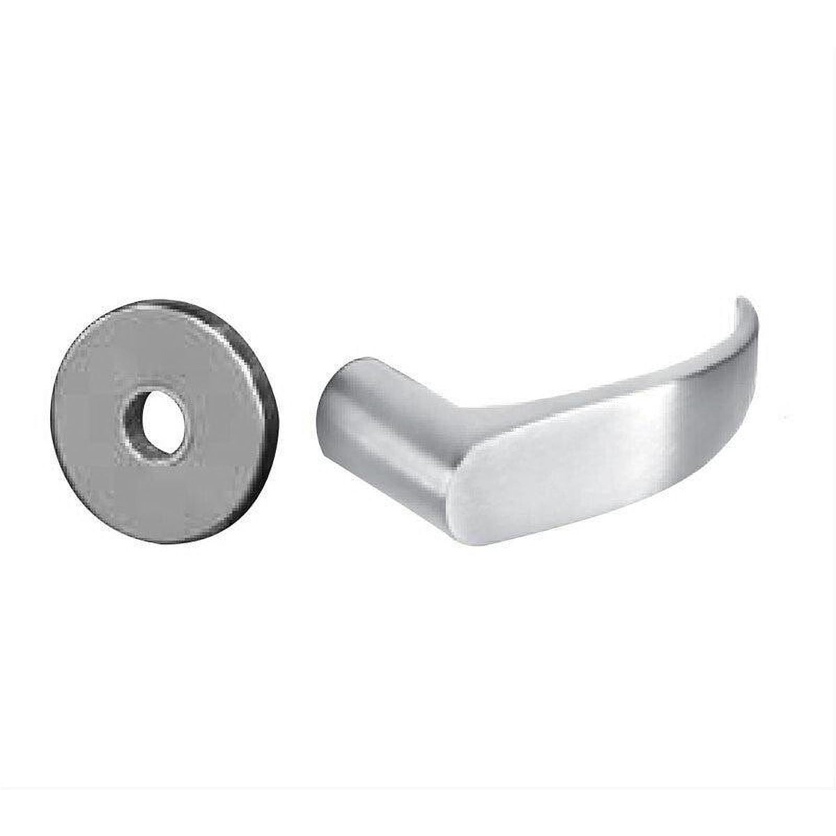 Sargent TR8205LNP26D Mortise Entry Trim Only with P Lever and LN Rose Satin Chrome