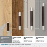 Amerock BP36556G10ORB Esquire Satin Nickel/Oil-Rubbed Bronze Knob product details