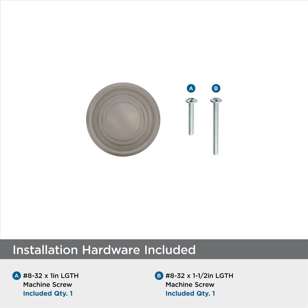 Amerock TEN1586G10 included mounting hardware