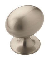 Amerock TEN53018G10 Everyday Heritage 1-3/8 inch (35mm) Length Satin Nickel Cabinet Knob - 10 Pack