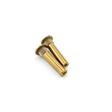 Von Duprin SB4253 polished brass thru bolts