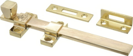 Ives SB45338TB polished brass surface bolt