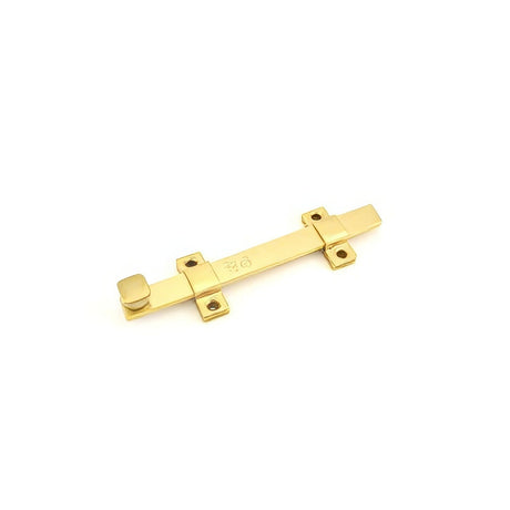 Ives SB45348TB satin brass surface bolt
