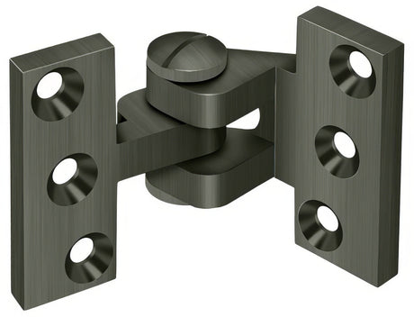 Deltana SBIH2510U15A antique nickel pivot hinge