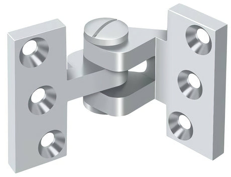Deltana SBIH2510U26 chrome pivot hinge