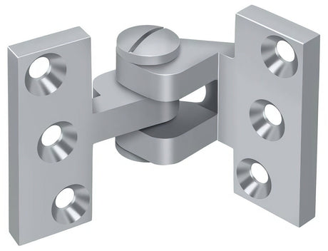 Deltana SBIH2510U26D brushed chrome pivot hinge