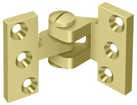 Deltana SBIH2510U3 polished brass pivot hinge