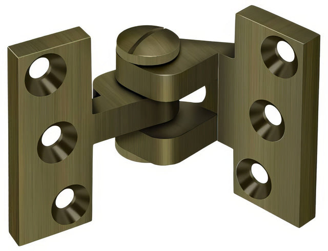 Deltana SBIH2510U5 antique brass pivot hinge