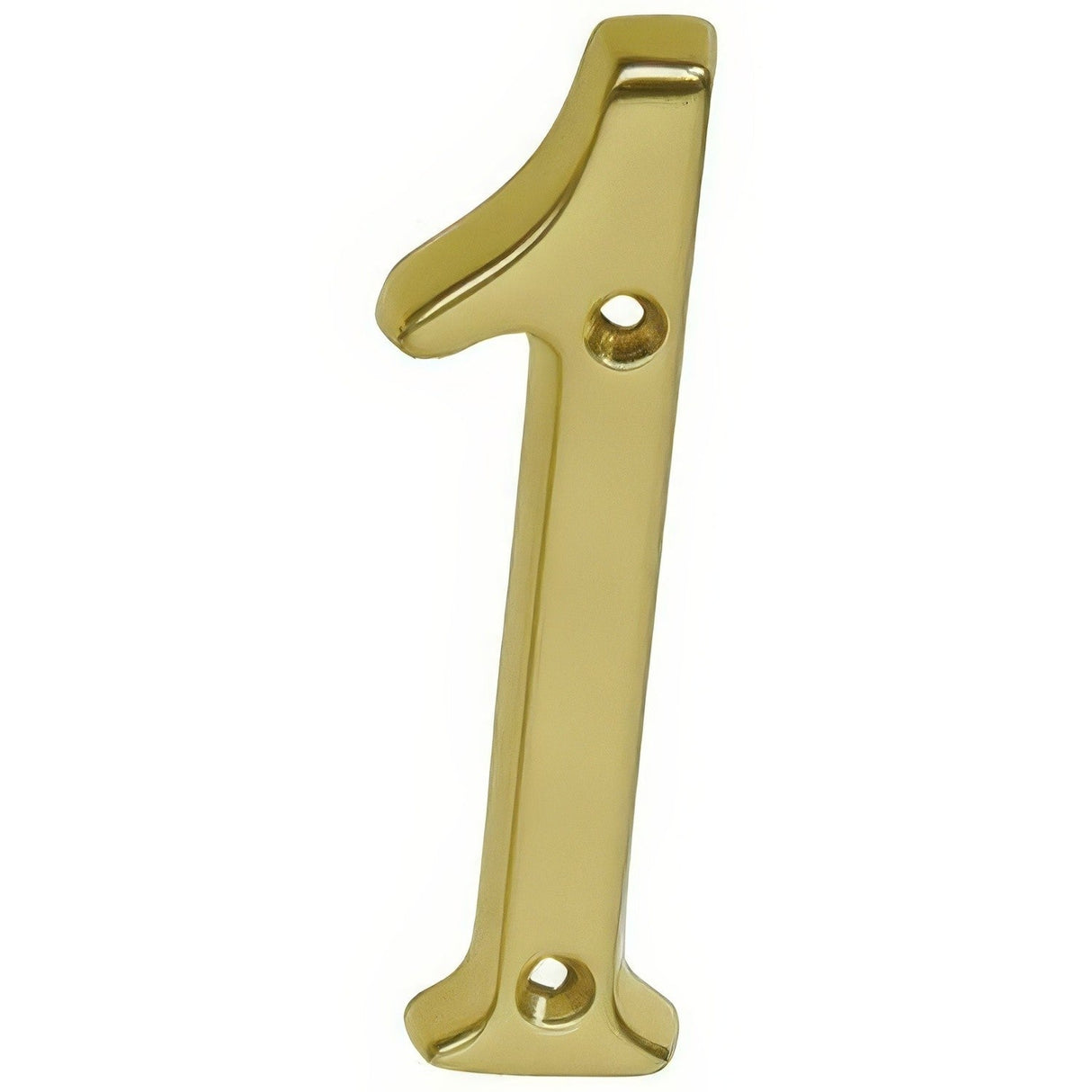 Ives SC23016605 bright brass house number