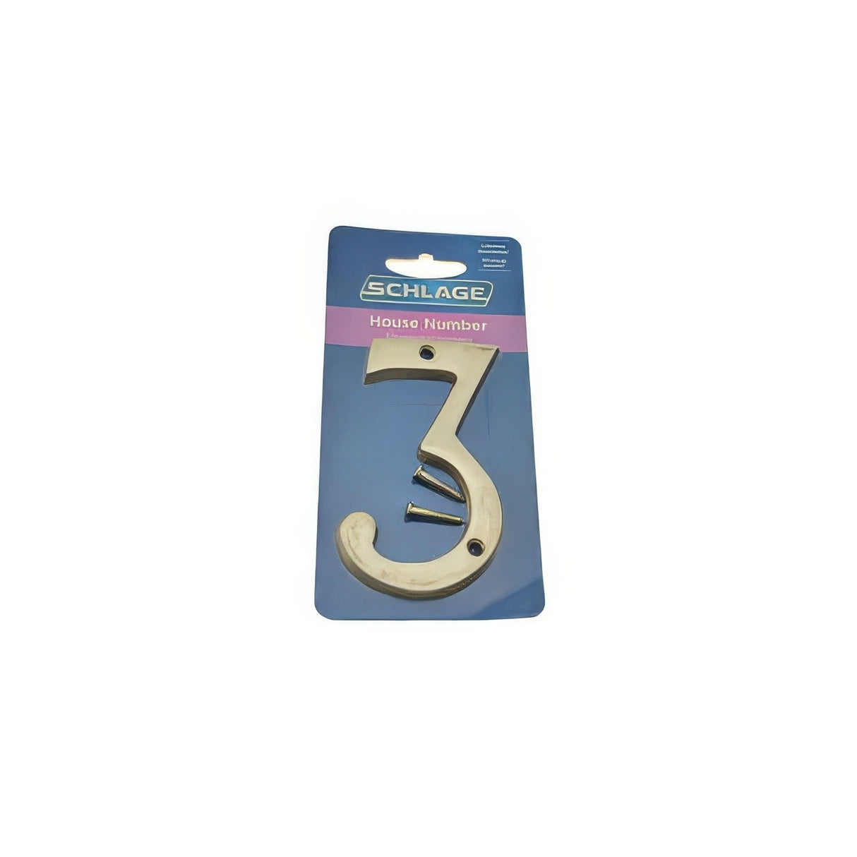 Ives SC23036619 satin nickel house number