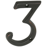 Ives SC23036716 aged bronze house number