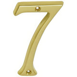 Ives SC23076605 bright brass house number