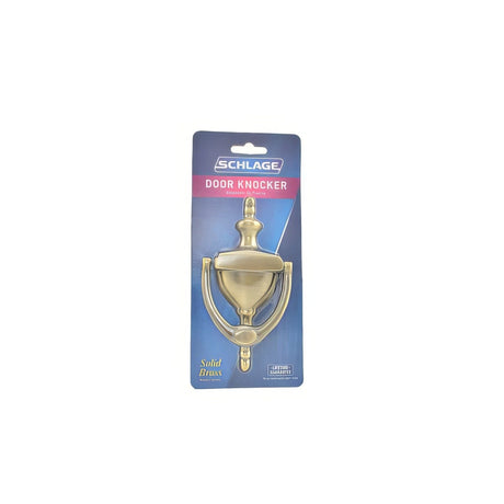 Ives SC23125609 antique brass door knocker