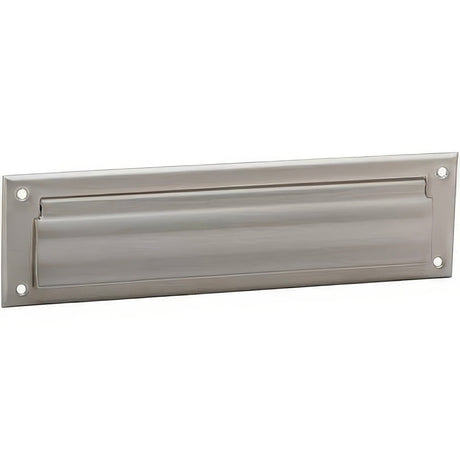 Ives SC620B619 satin nickel letter box plate