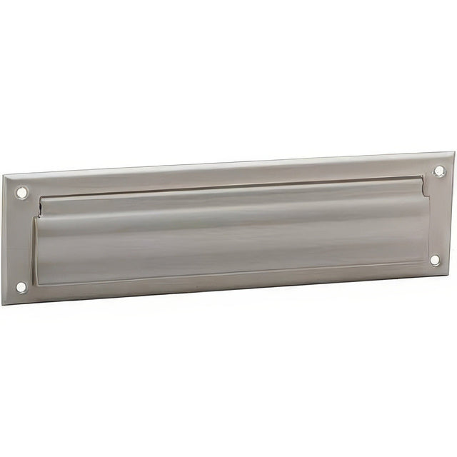 Ives SC620B619 satin nickel letter box plate