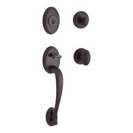 Baldwin SCCOLXELLTRR112 venetian bronze single cylinder handleset