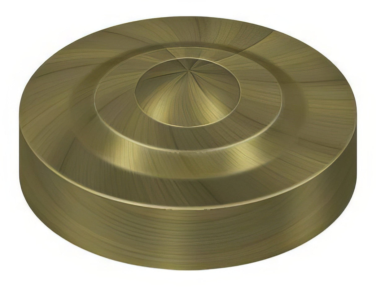 Deltana SCD100U5 antique brass screw cover