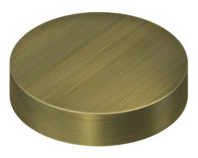 Deltana SCF100U5 antique brass screw cover
