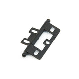 Schaub and Company 1100B-FB Non-Mortise Ball Tip 2-1/2" x 7/8" Cabinet Hinge Cabinet Knob Matte Black