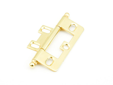 Schaub and Company 1100B-03 polished brass cabinet hinge