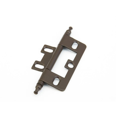 Schaub and Company 1100M-10B Minaret Tip Non-Mortise 2-1/2" x 7/8" Cabinet Hinge Cabinet Knob Oil Rubbed Bronze