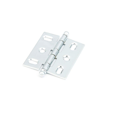 Schaub and Company 1111B-26 Ball Tip Mortise 2" x 3/4" Cabinet Hinge Cabinet Knob Chrome
