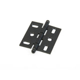 Schaub and Company 1111B-FB Ball Tip Mortise 2" x 3/4" Cabinet Hinge Cabinet Knob Matte Black