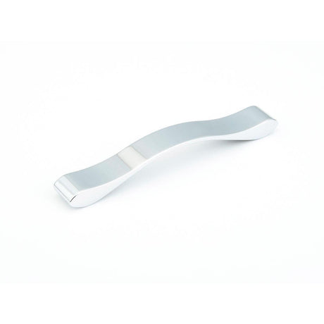 Schaub and Company 244-160-26 Italian Designs Collection Wave Series Cabinet Arch Cabinet Pull Chrome / 160mm