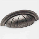 Schaub and Company 254-VN Siena Design Cup Cabinet Pull With 3" Center to Center Vibra Nickel