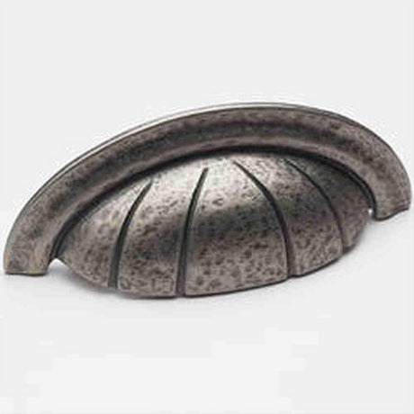 Schaub and Company 254-VN Siena Design Cup Cabinet Pull With 3" Center to Center Vibra Nickel