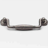 Schaub and Company 258-VN Siena Design Drop Cabinet Pull With 5" Center to Center Vibra Nickel