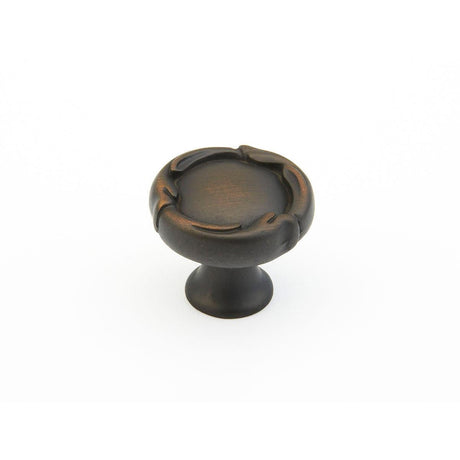 Schaub and Company 260-ABZ 1-5/16" Round Cabinet Knob from the French Farm Collection Ancient Bronze