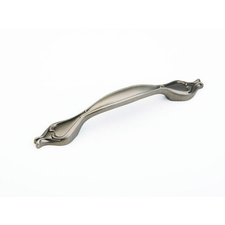 Schaub and Company 262-AN 96mm Center-to-Center Cabinet Pull from the French Farm Collection Antique Nickel