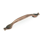 Schaub and Company 263-EBZ 8" Center-to-Center Cabinet Pull from the French Farm Collection Empire Bronze