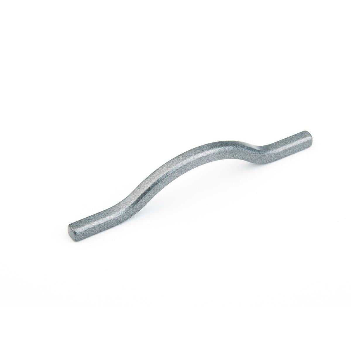 Schaub and Company 308-MSV Sorrento Collection 96 / 128 mm Center Cabinet Arch Wire Cabinet Pull Milano Silver