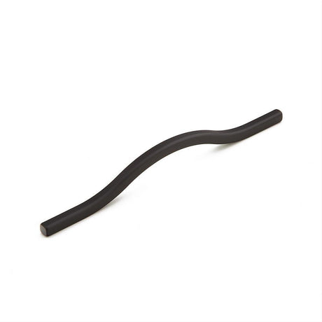 Schaub and Company 309-MB matte black arched cabinet pull