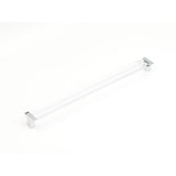 Schaub and Company 318-26-CL Positano Collection 320 mm Center Cabinet Bar Cabinet Pull Chrome Clear