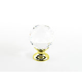 Schaub and Company 70-CS-03 70 Fire Collection 1-1/8 Inch Diameter Round Cabinet Knob Polished Brass