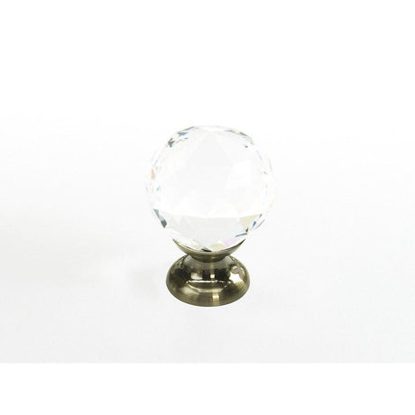Schaub and Company 70-CS-AB 70 Fire Collection 1-1/8 Inch Diameter Round Cabinet Knob Antique Brass