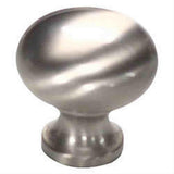 Schaub and Company 706-15 Solid Traditional Design Mushroom Cabinet Knob With 1-1/4" Diameter Satin Nickel