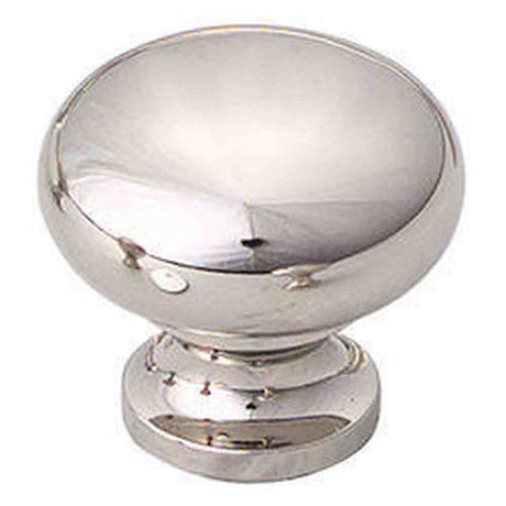 Schaub and Company 706-PN polished nickel mushroom cabinet knob