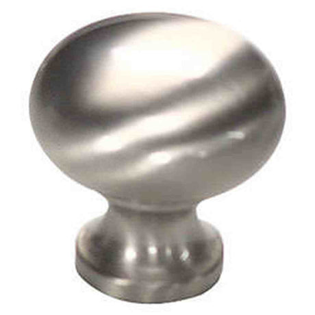Schaub and Company 706-15 satin nickel mushroom cabinet knob