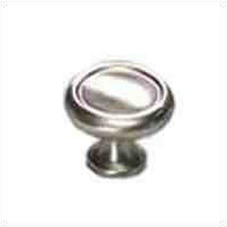 Schaub and Company 711-15 satin nickel mushroom cabinet knob
